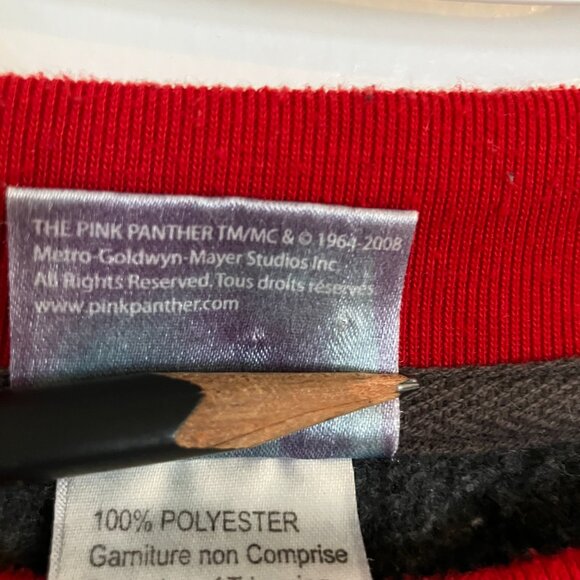 Retro Pink Panther Women's Christmas Sweatshirt Size M - Picture 2 of 12